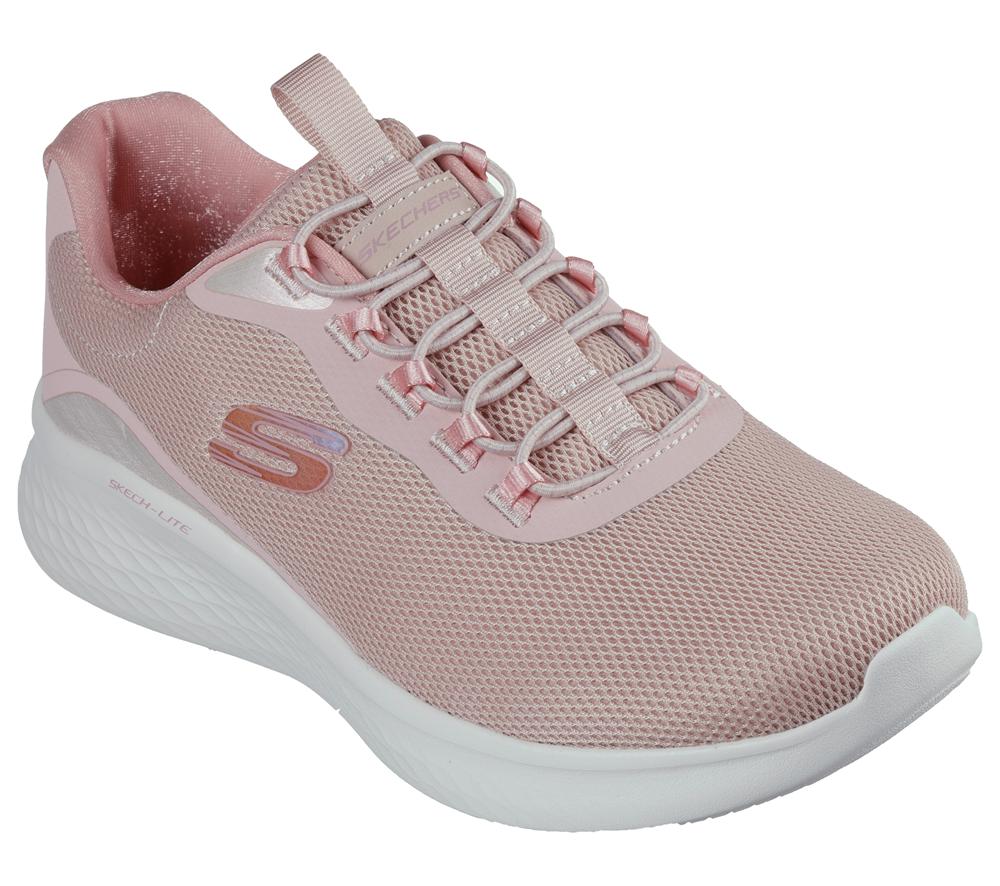 Women Skechers Skech-Lite Pro - Glimmer Me Slip On Shoes Rose  USA |  7203-VGFTJ