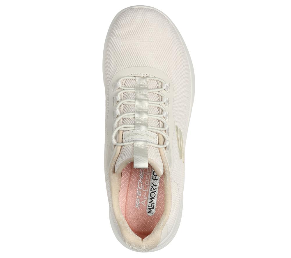Women Skechers Skech-Lite Pro - Glimmer Me Slip On Shoes Off White  USA |  6107-TXYOJ