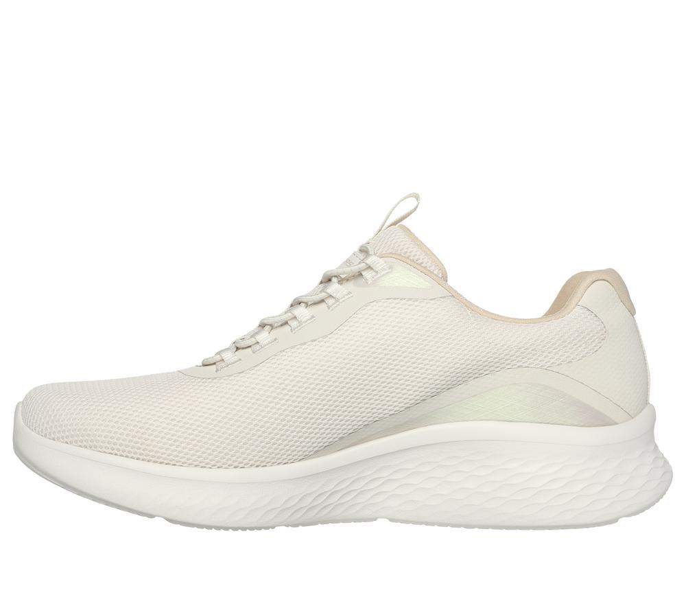 Women Skechers Skech-Lite Pro - Glimmer Me Slip On Shoes Off White  USA |  6107-TXYOJ