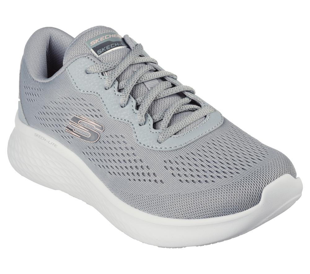 Women Skechers Skech-Lite Pro - Perfect Time Sneakers Grey  USA |  7480-KZROJ