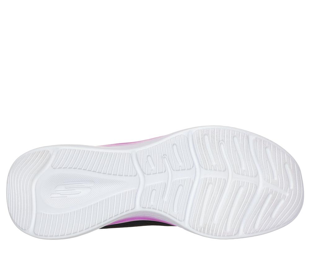 Women Skechers Skech-Lite Pro - Stunning Steps Lace Up Shoes Black / Purple  USA |  1350-PLVIR