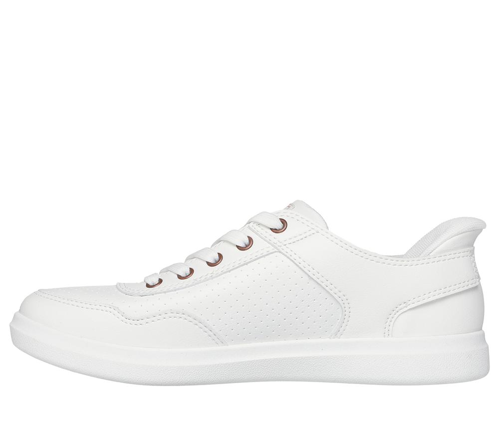 Women Skechers Slip-ins: BOBS D'Vine - So Flattered Slip On Shoes White  USA |  5276-JLCZY