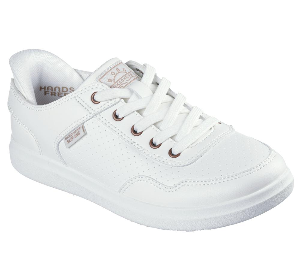 Women Skechers Slip-ins: BOBS D'Vine - So Flattered Slip On Shoes White  USA |  5276-JLCZY