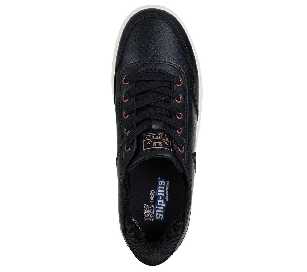 Women Skechers Slip-ins: BOBS D'Vine - So Flattered Slip On Shoes Black  USA |  2786-UFECV