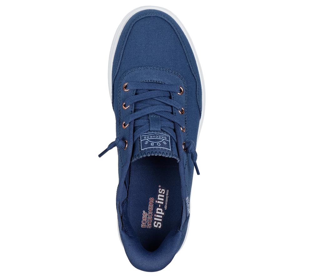 Women Skechers Slip-ins: BOBS Skip Cute - B Cute Sweet Hands Free Slip Ins Navy  USA |  0247-AVLEB
