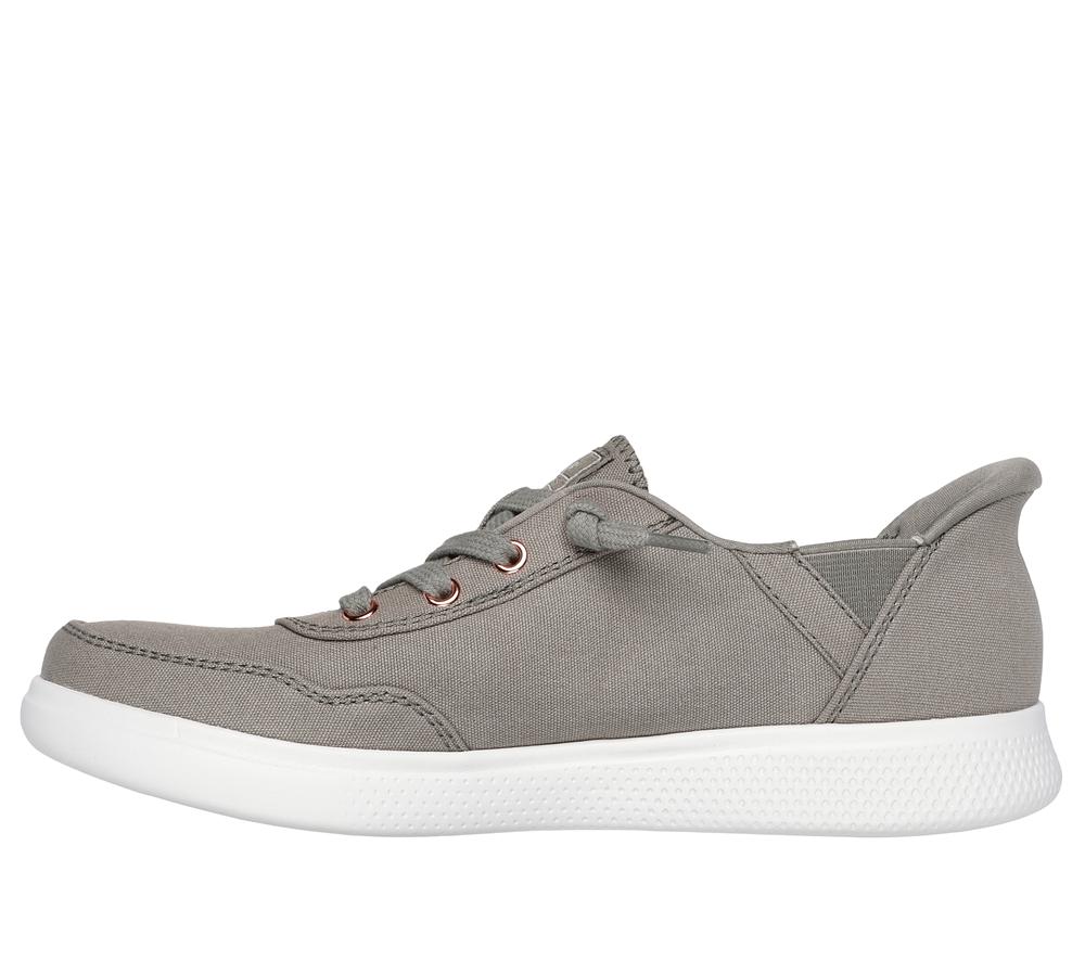 Women Skechers Slip-ins: BOBS Skip Cute - B Cute Sweet Slip On Shoes Olive  USA |  5286-DECNV