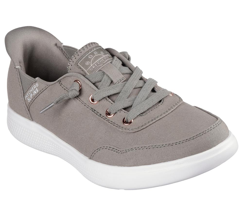 Women Skechers Slip-ins: BOBS Skip Cute - B Cute Sweet Slip On Shoes Olive  USA |  5286-DECNV
