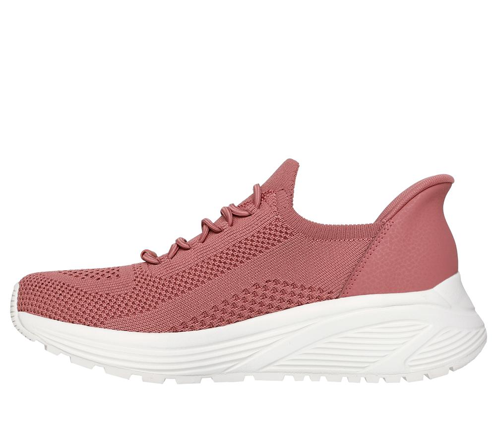Women Skechers Slip-ins: BOBS Sport Sparrow 2.0 - Lucky Run Hands Free Slip Ins Rose  USA |  4315-AYWCV
