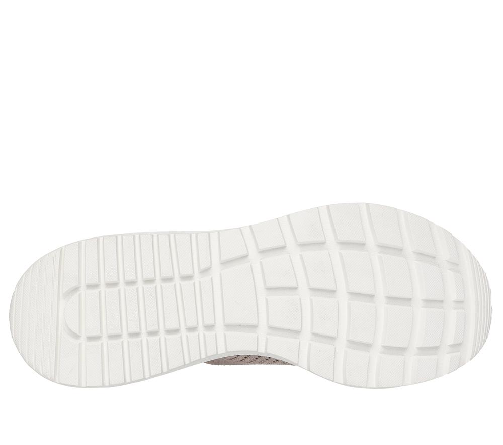 Women Skechers Slip-ins: BOBS Sport Sparrow 2.0 - Lucky Run Slip On Shoes Taupe Brown  USA |  3107-NRSIQ