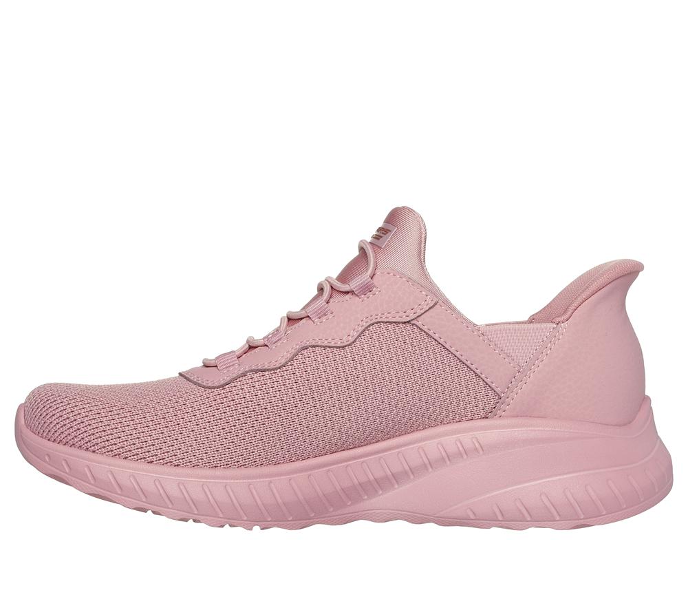 Women Skechers Slip-ins: BOBS Sport Squad Chaos Hands Free Slip Ins Rose  USA |  5786-LGMJK