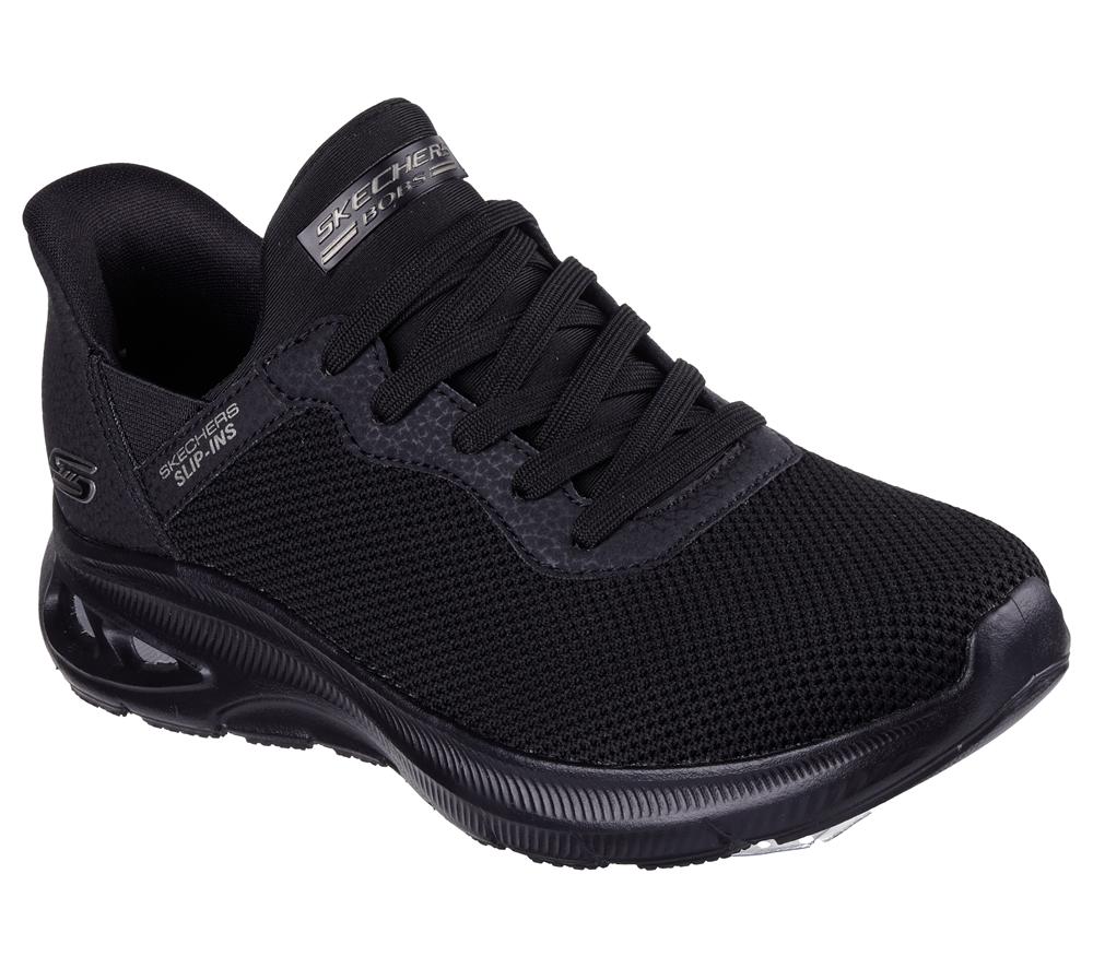 Women Skechers Slip-ins: BOBS Sport Unity Hands Free Slip Ins Black  USA |  4019-RACHQ