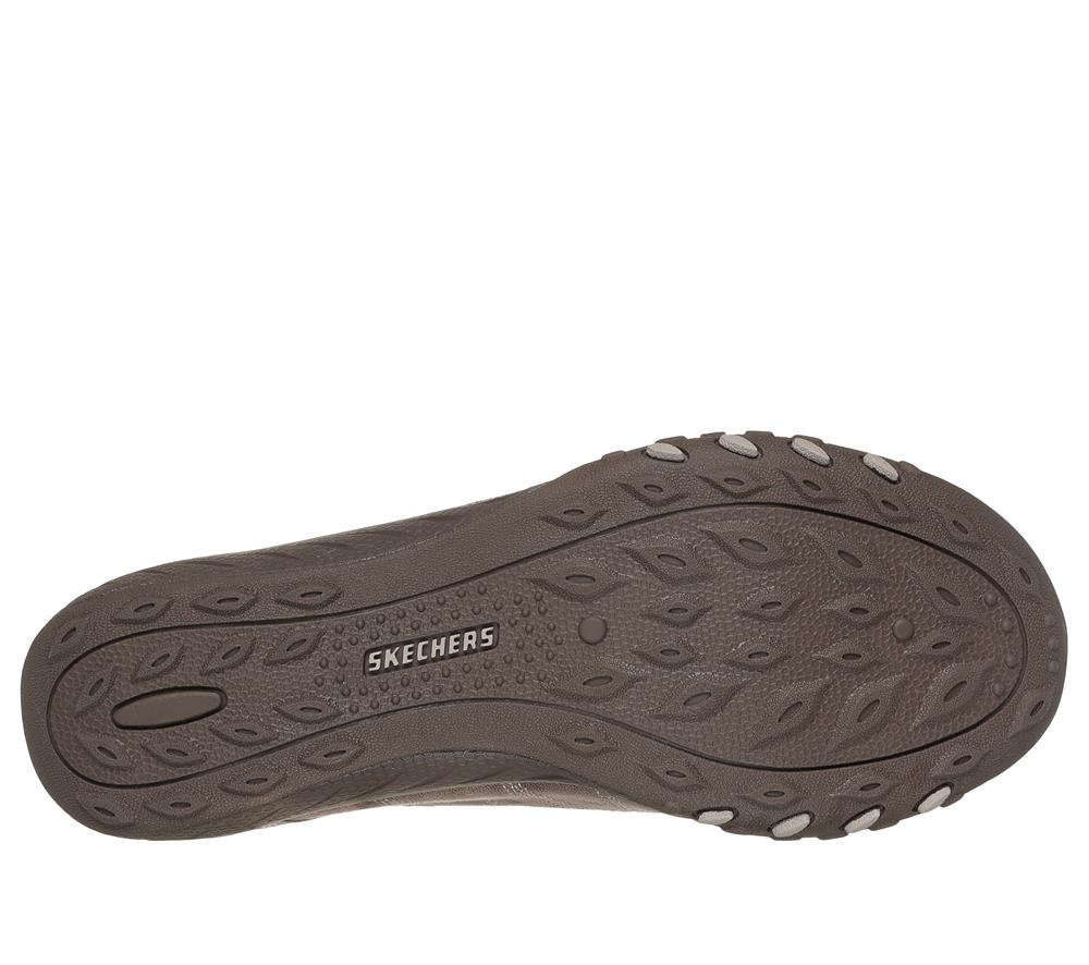 Women Skechers Slip-ins: Breathe-Easy - Home-Body Hands Free Slip Ins Dark Taupe  USA |  1429-EGANH