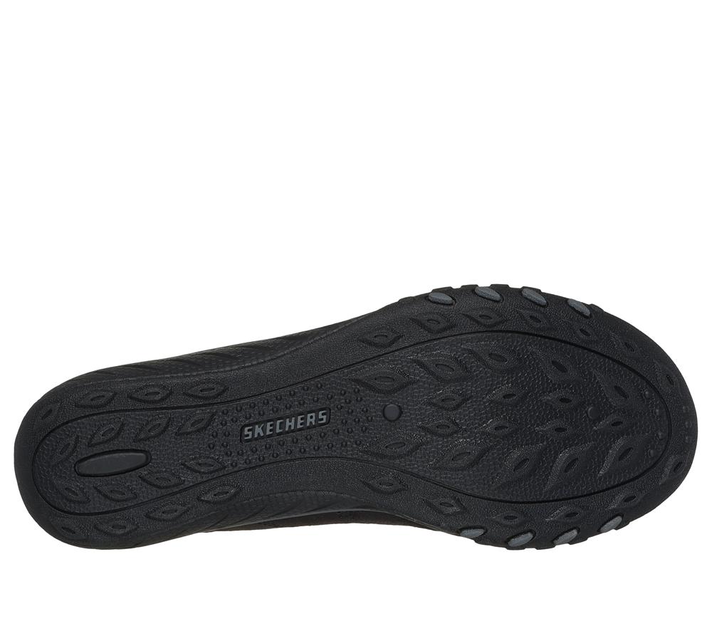 Women Skechers Slip-ins: Breathe-Easy - Home-Body Slip On Shoes Black  USA |  8621-ENMFC