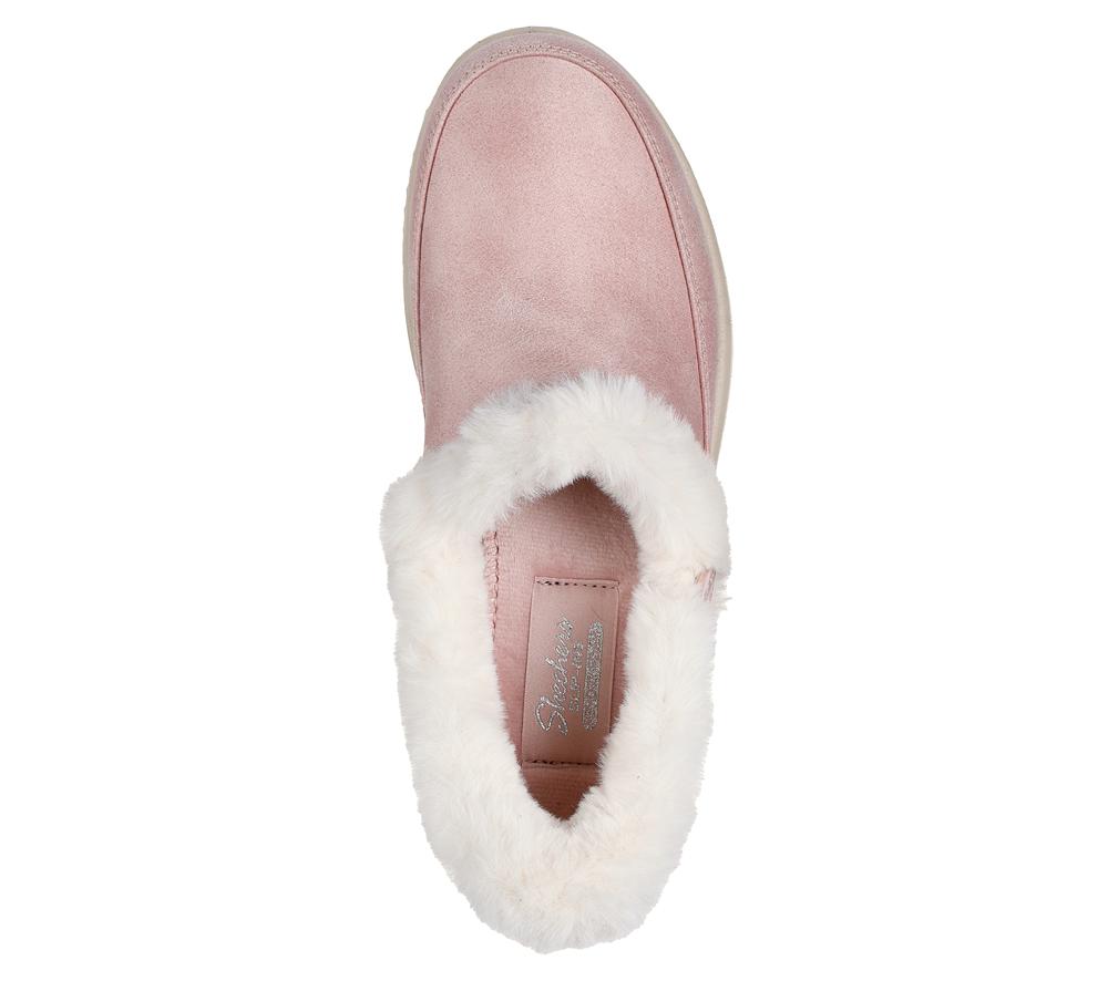 Women Skechers Slip-ins: Cozy Escape Hands Free Slip Ins Blush Pink  USA |  6043-XBGHD