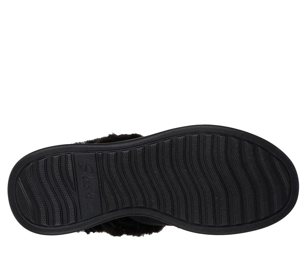 Women Skechers Slip-ins: Cozy Escape Hands Free Slip Ins Black  USA |  9768-WZJXG