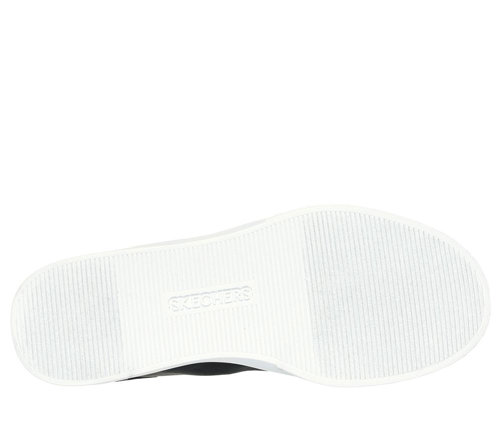 Women Skechers Slip-ins: Eden LX - Royal Stride Hands Free Slip Ins Black / White  USA |  5392-DZXTU