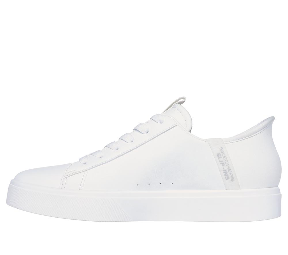 Women Skechers Slip-ins: Eden LX - Royal Stride Slip On Shoes White  USA |  1390-OYKRG