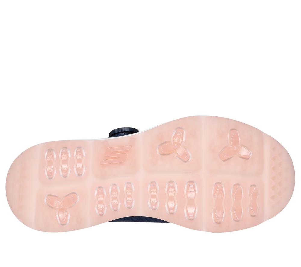 Women Skechers Slip-ins: GO GOLF Elite 5 - Slip 'In Hands Free Slip Ins Navy / Pink  USA |  8241-DRSUY