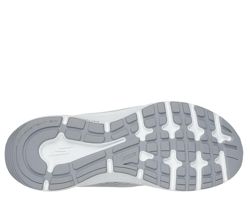 Women Skechers Slip-ins: GO RUN Consistent 2.0 - Endure Lace Up Shoes Grey / Lavender  USA |  4681-KLMDU
