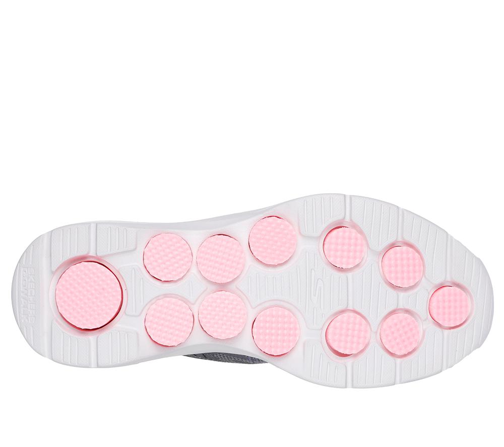 Women Skechers Slip-ins: GO WALK 7 - Adel Hands Free Slip Ins Black / Multicolor  USA |  8619-FJMAW