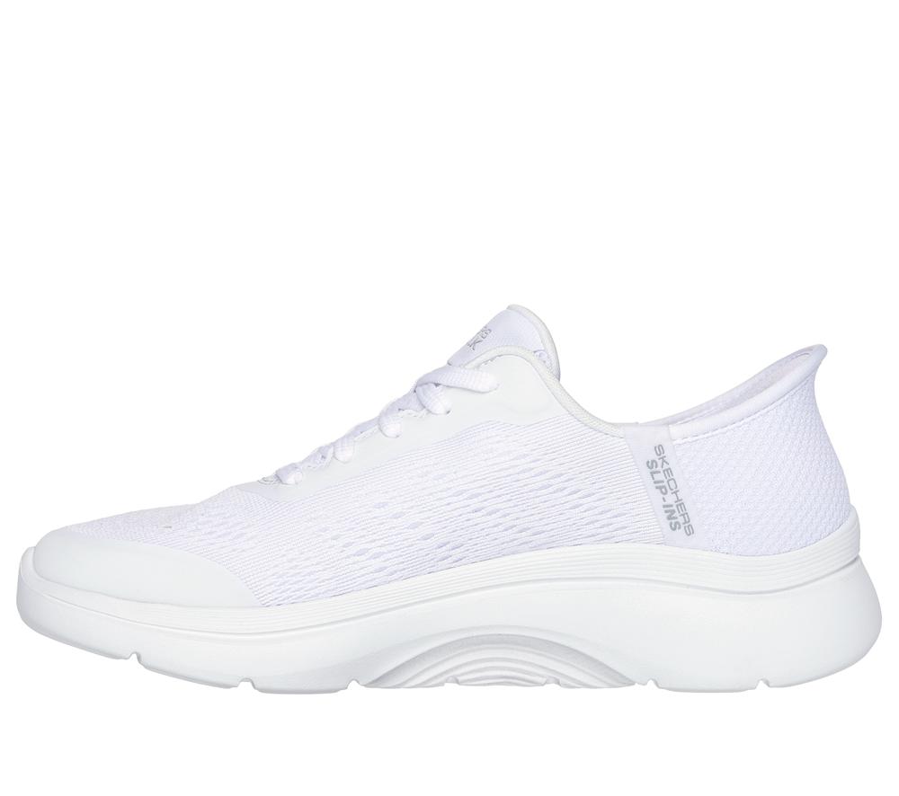 Women Skechers Slip-ins: GO WALK Arch Fit 2.0 Slip On Shoes White  USA |  1569-MGXBE