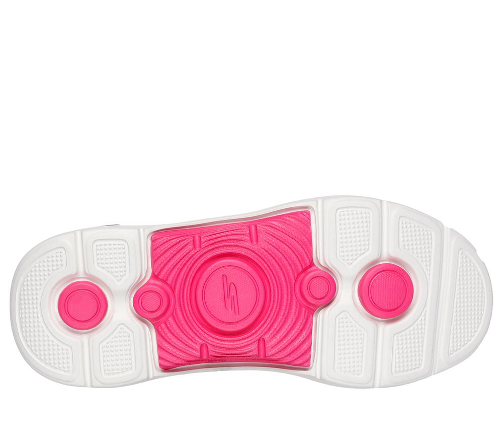 Women Skechers Slip-ins: GO WALK Arch Fit 2.0 Hands Free Slip Ins Black / Hot Pink  USA |  7520-WZUSR