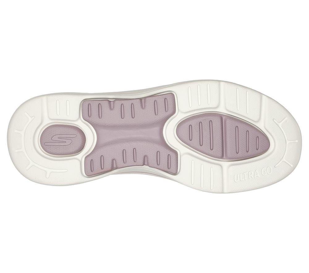 Women Skechers Slip-ins: GO WALK Arch Fit - Summer Hands Free Slip Ins Mauve Purple  USA |  8253-HVOZM