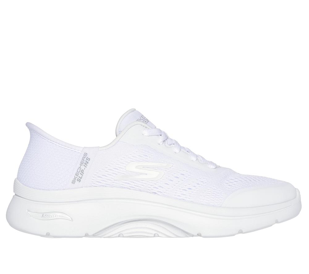 Women Skechers Slip-ins: GO WALK Arch Fit 2.0 Sneakers White  USA |  8302-ZKPNB