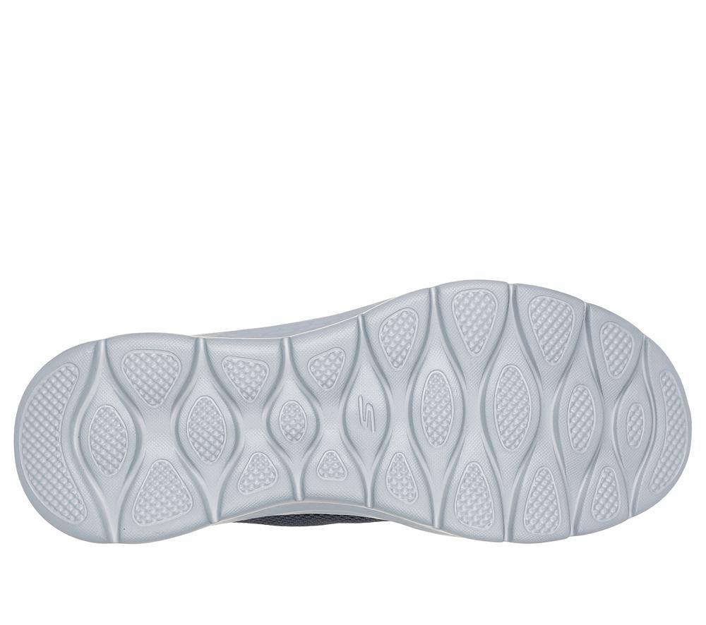 Women Skechers Slip-ins: GO WALK Flex - Clear Creek Slip On Shoes Charcoal / Lavender  USA |  6034-WEDLY