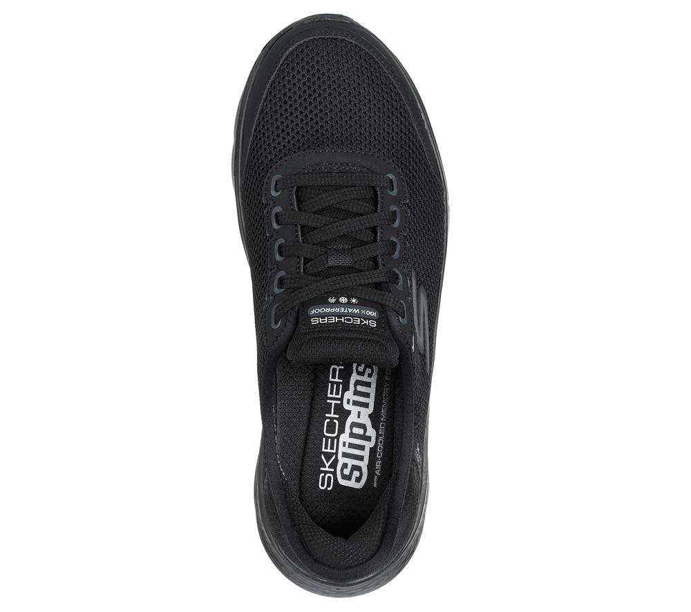 Women Skechers Slip-ins: GO WALK Flex - Clear Creek Hands Free Slip Ins Black  USA |  7259-GFOQP