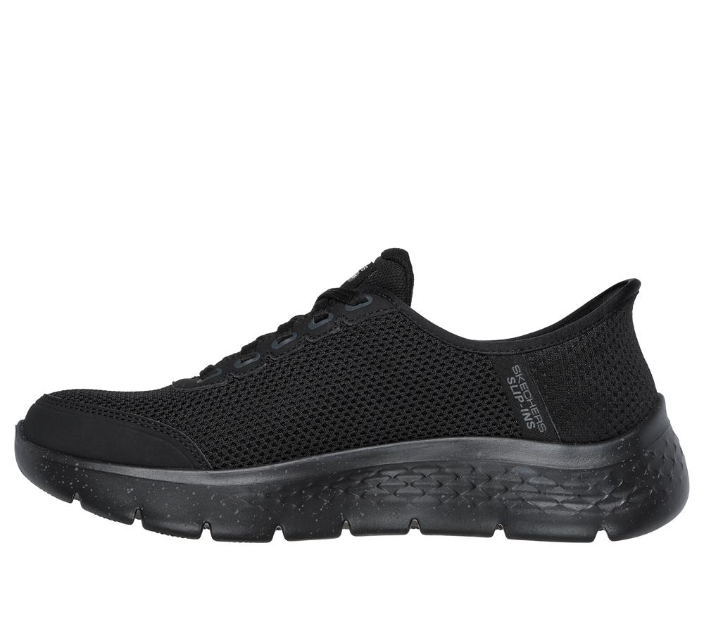 Women Skechers Slip-ins: GO WALK Flex - Clear Creek Hands Free Slip Ins Black  USA |  7259-GFOQP