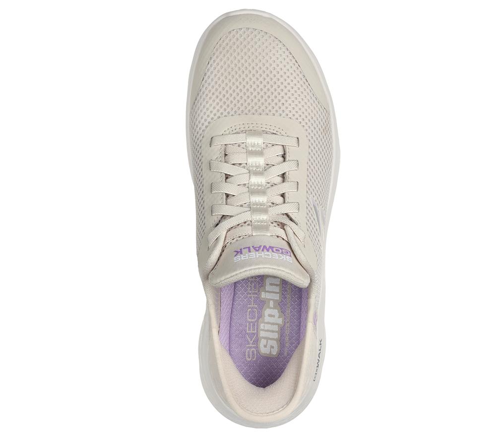 Women Skechers Slip-ins: GO WALK Flex - Grand Entry Hands Free Slip Ins Off White  USA |  1068-IPOQT