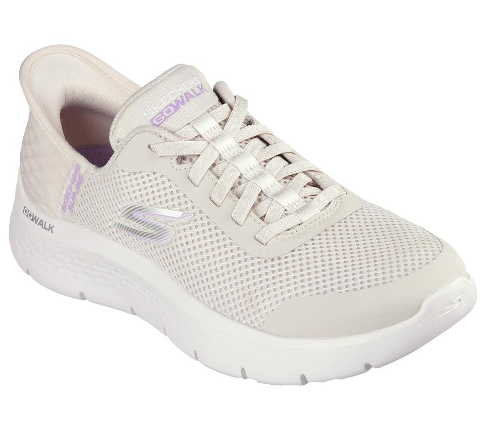 Women Skechers Slip-ins: GO WALK Flex - Grand Entry Hands Free Slip Ins Off White  USA |  1068-IPOQT