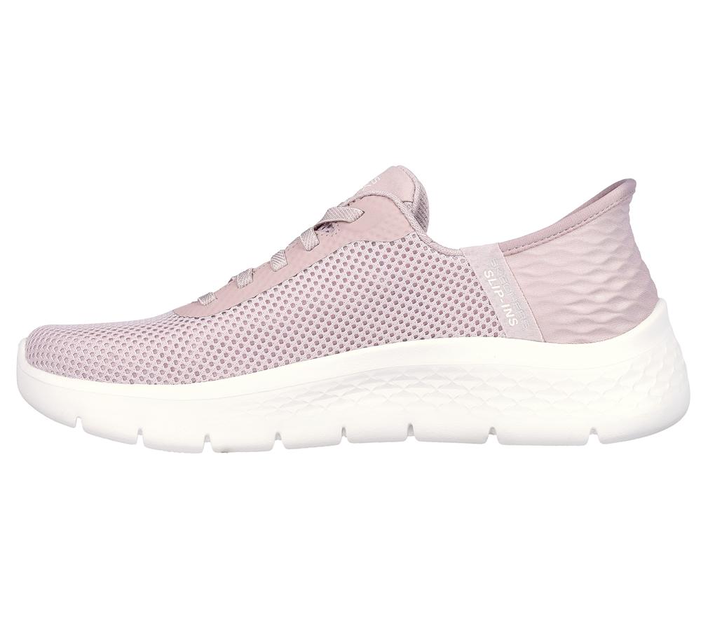Women Skechers Slip-ins: GO WALK Flex - Grand Entry Hands Free Slip Ins Mauve Purple  USA |  5247-GNWDY