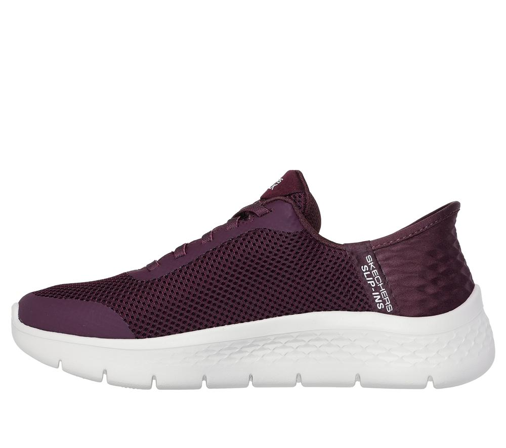 Women Skechers Slip-ins: GO WALK Flex - Grand Entry Hands Free Slip Ins Burgundy  USA |  5497-VYNPE