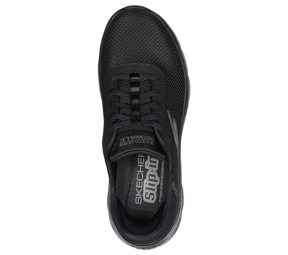 Women Skechers Slip-ins: GO WALK Flex - Grand Entry Hands Free Slip Ins Black  USA |  4193-XWAGH