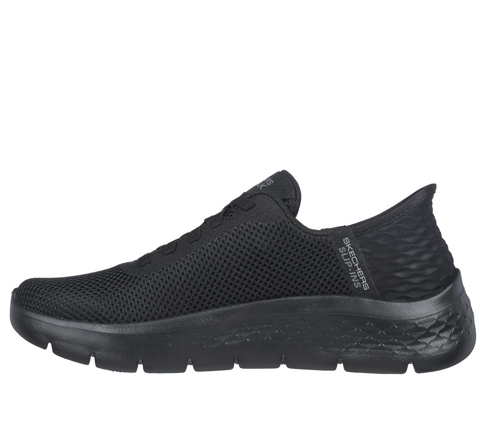 Women Skechers Slip-ins: GO WALK Flex - Grand Entry Hands Free Slip Ins Black  USA |  4193-XWAGH