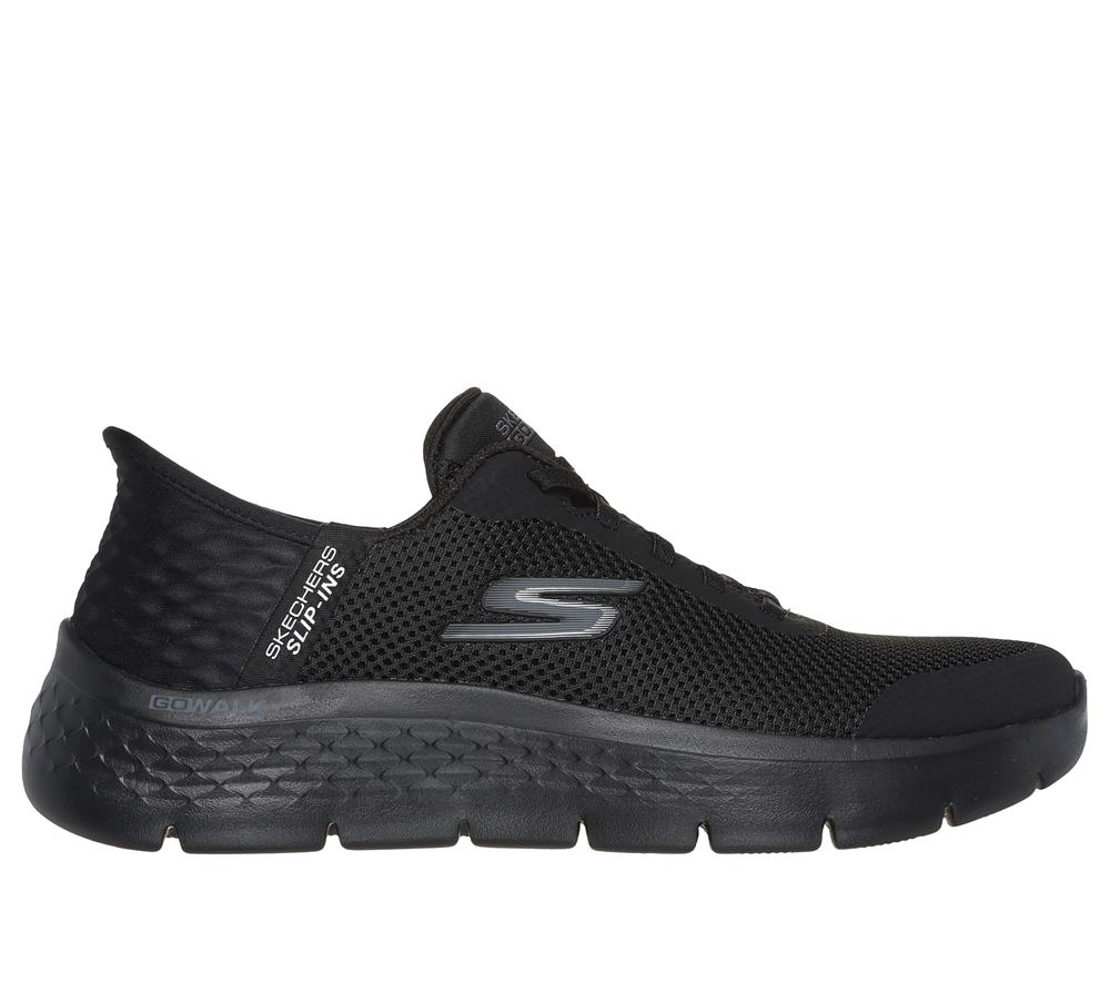 Women Skechers Slip-ins: GO WALK Flex - Grand Entry Hands Free Slip Ins Black  USA |  4193-XWAGH