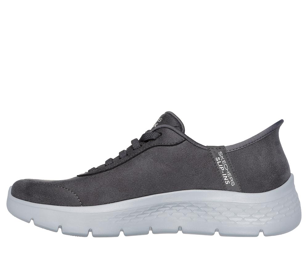 Women Skechers Slip-ins: GO WALK Flex - Mali Hands Free Slip Ins Charcoal  USA |  8921-IPLRV