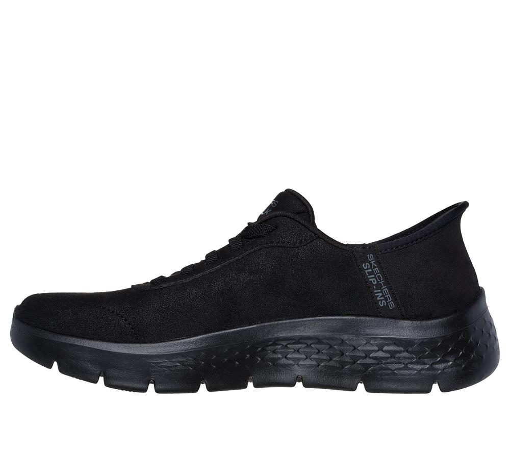 Women Skechers Slip-ins: GO WALK Flex - Mali Sneakers Black  USA |  3067-HMBWY