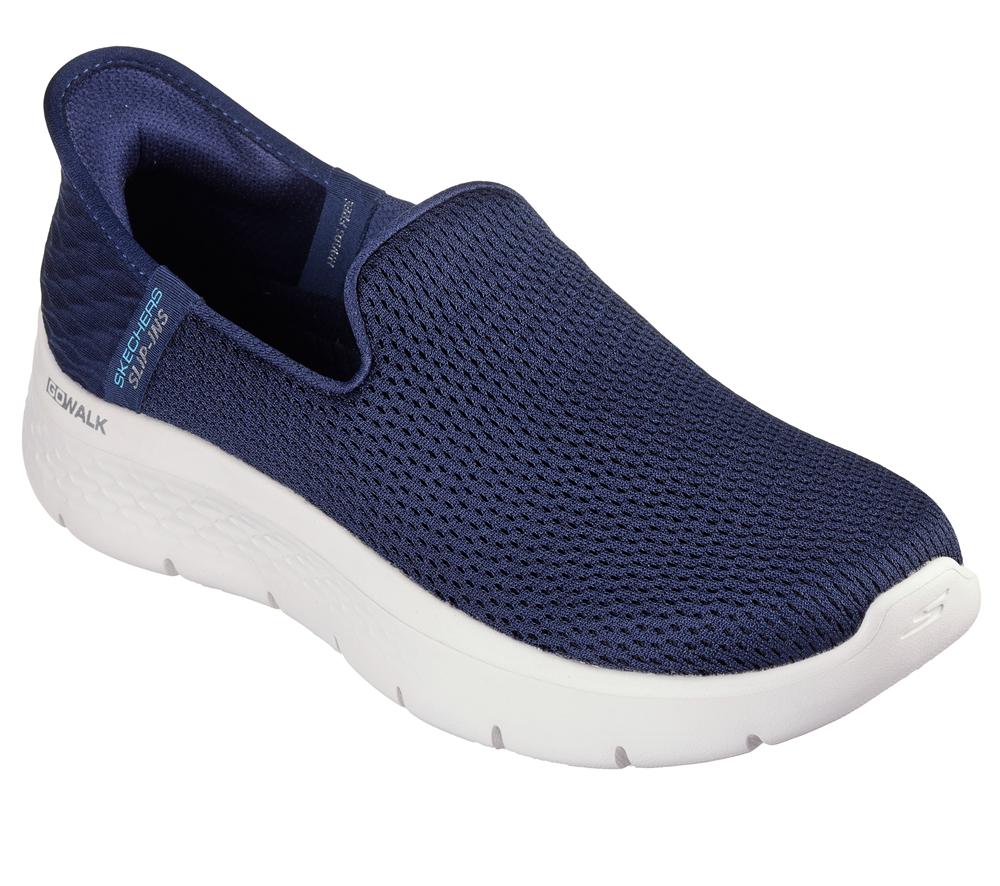 Women Skechers Slip-ins: GO WALK Flex - Relish Slip On Shoes Navy  USA |  6279-MSXRU