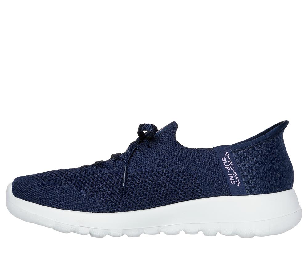 Women Skechers Slip-ins: GO WALK Joy - Abby Hands Free Slip Ins Navy  USA |  4310-JZDIK