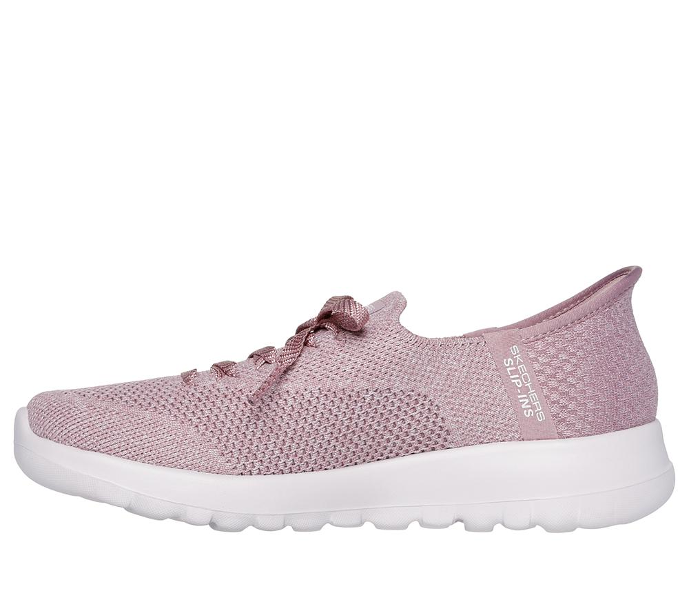 Women Skechers Slip-ins: GO WALK Joy - Abby Hands Free Slip Ins Mauve Purple  USA |  0243-XAKOP