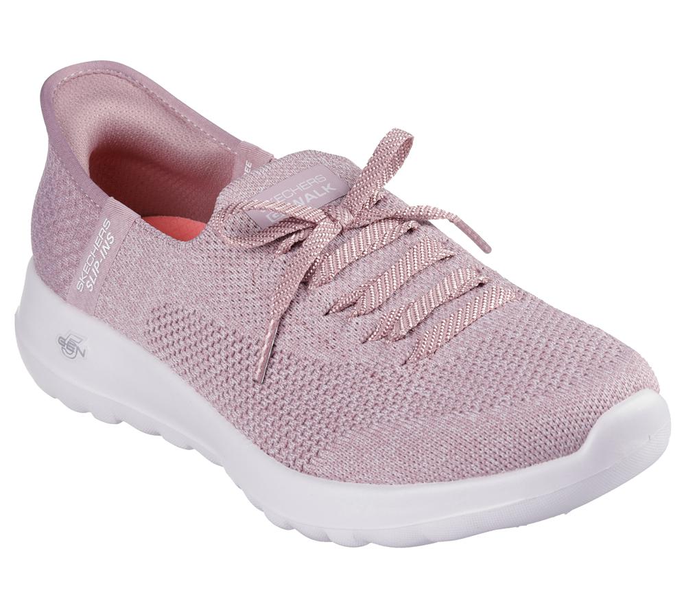 Women Skechers Slip-ins: GO WALK Joy - Abby Hands Free Slip Ins Mauve Purple  USA |  0243-XAKOP