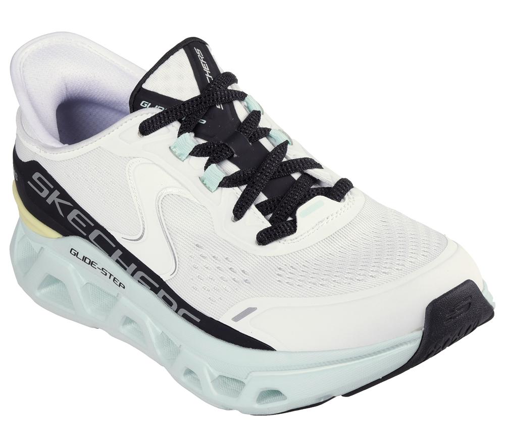 Women Skechers Slip-ins: Glide-Step Altus Hands Free Slip Ins White / Multicolor  USA |  9756-OCHIE