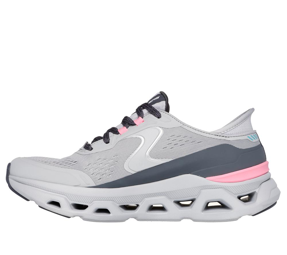 Women Skechers Slip-ins: Glide-Step Altus Slip On Shoes Grey / Pink  USA |  9014-GDEZO