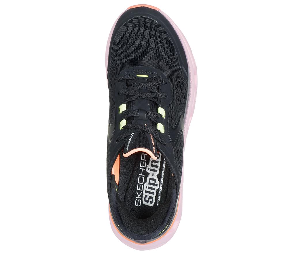 Women Skechers Slip-ins: Glide-Step Altus Slip On Shoes Black / Multicolor  USA |  1245-VUWMN