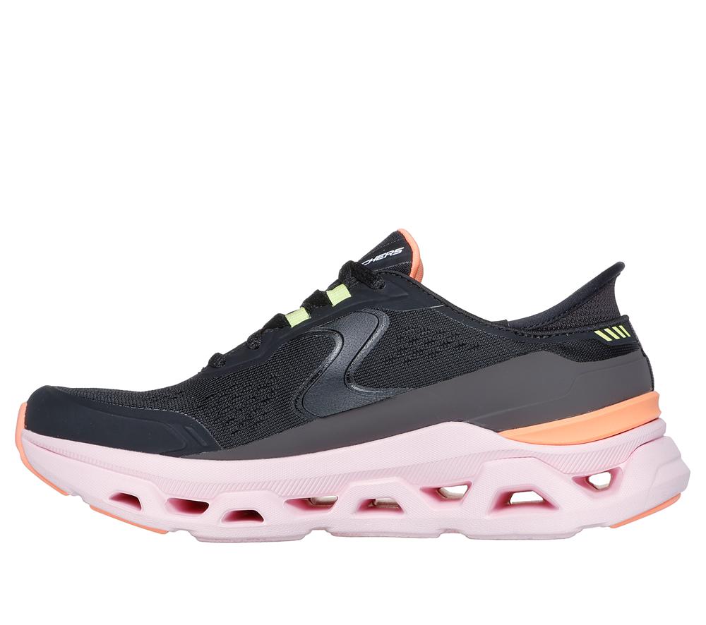 Women Skechers Slip-ins: Glide-Step Altus Slip On Shoes Black / Multicolor  USA |  1245-VUWMN