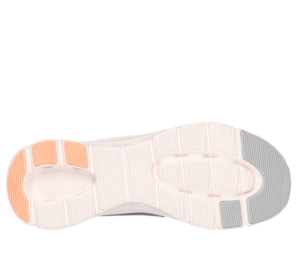 Women Skechers Slip-ins: Glide-Step Pro Hands Free Slip Ins Grey / Orange  USA |  3527-NDWZG