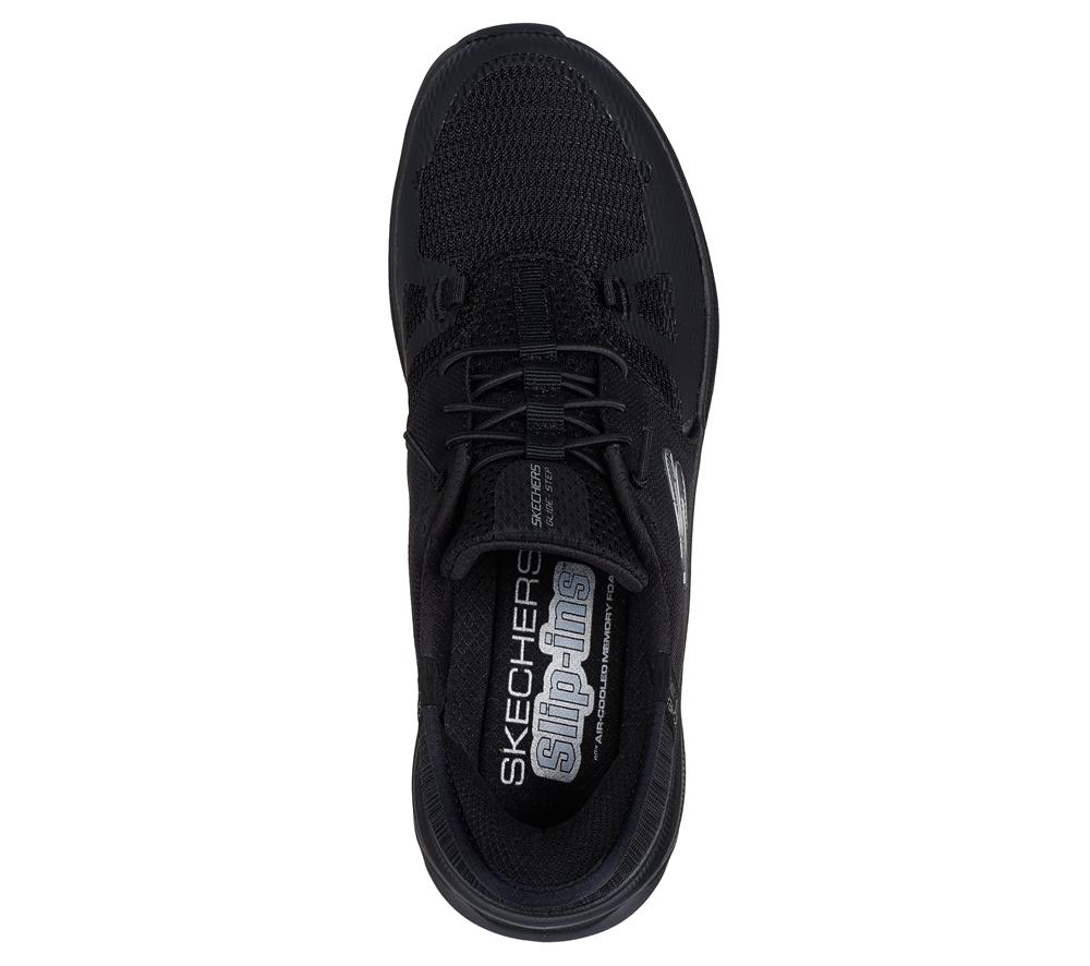 Women Skechers Slip-ins: Glide-Step Pro Hands Free Slip Ins Black  USA |  8617-NFTSD
